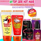 Kit Sex Shop 4 Lubrificantes Intimos Sexy Protudos Eróticos Atacado sexual casais