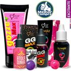 Kit Sex Shop 5 Produtos Picantes sexy shop Eróticos Top Gel Lubrificante Intimo