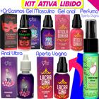 kit sex shop Ativa Libido Produtos Eróticos Casal sexy shop Lubrificante intimo