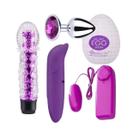 Kit Sex Shop Golfinho + Bullet + Personal + Plug + Egg