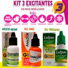 Kit Sex Shop Produtos eróticos lubrificantes (Deu. Luf e Ana.)