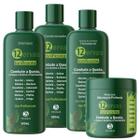 Kit Sh + Cond + Mask + Hidratante 500ml Tonificante 12 Ervas