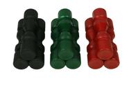 Kit Shakers Ganzá Chocalho 3 Unidades Jhamma Percussões