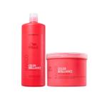 Kit Shampoo 1L e Máscara 500ml Brilliance - Wella