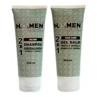 Kit Shampoo 21 Silver Grisalhos e Gel Balm para Barba 200ml H.O.Men Master Hair Care