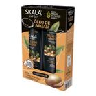 Kit Shampoo, 325ml e Condicionador, 325ml Óleo de Argan Skala