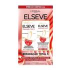 Kit Shampoo 375ml E Condicionador 170ml Elseve Reparação Total 5