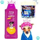 Kit Shampoo 5 Em 1 + Máscara De Hidratação P/ Cães E Gatos