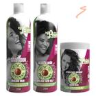 Kit Shampoo + Acidificante + Creme 800g Avocado Soul Power