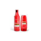 Kit Shampoo Banho de Verniz Morango Forever Liss 500ml