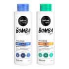 Kit Shampoo Bomba Original Crescimento + Antiqueda Salon Line