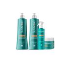 Kit Shampoo + Cond + Mask + Carga Proteção Kerafilme Lanox