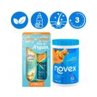 Kit Shampoo Cond Tratamento Capilar Oleo Argan Vitay Novex