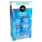 Kit Shampoo Condicionador 300ml Hidra Super Liso Salon Line