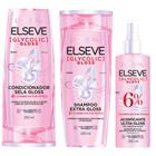 Kit Shampoo/ Condicionador Acidificante Glycolic Glicólico Gloss Elseve LOreal Paris Brilho Capilar