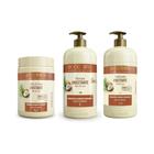 Kit Shampoo Condicionador Banho de Creme Bio Extratus Umectante 1L