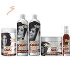 Kit Shampoo+ Condicionador+ Creme 800g+ Máscara+ Óleo Coco E Cacau Soul Power