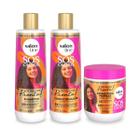 Kit Shampoo + Condicionador + Creme Ultra Gloss Salon Line