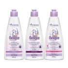 Kit Shampoo, Condicionador e Ativador Cachinhos Infantil Arvensis