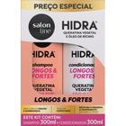 Kit Shampoo+Condicionador Hidra Longos & Fortes Salon Line