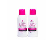 Kit Shampoo Condicionador Liso Absoluto Felicity Professional 2x300ml