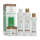 Kit Shampoo Condicionador Máscara E Creme Para Pentear Profissional Nutrecoco Bio Instinto