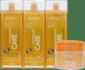 Kit Shampoo + Condicionador + Máscara + Máscara Noturna Intensive Care Knut (4 Produtos)