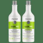 Kit Shampoo + Condicionador Plástica Capilar Inoar Cicatrifios Squeeze 1l Cada