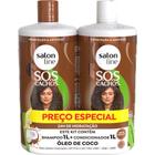 Kit Shampoo + Condicionador Salon Line S.O.S Cachos Coco Profundo 1L