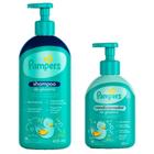 Kit Shampoo de Glicerina Pampers 400ml e Condicionador de Glicerina 200ml