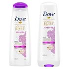 Kit Shampoo Dove Texturas Reais Cabelos Crespos 355ml e Condicionador 400ml