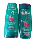 Kit Shampoo e Condicionador Hydra Detox Elseve Loreal Paris 200ml Reequilibrante Cabelos Oleosos com Pontas Secas