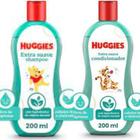 kit Shampoo e Condicionador Infantil Extra Suave Huggies - 200ml