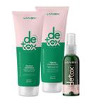 Kit Shampoo + Máscara Condicionante + Tônico Detox Lanox Pro