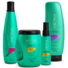 Kit Shampoo Mascara Oleo Gelatina Aneethun Cachos System