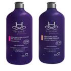Kit Shampoo Neutralizador 1L + Condicionador Pet Society Hydra Groomers Pro 1 Litro (1:10)