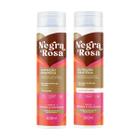 Kit Shampoo Nutrição Manteiga 300ml Negra Rosa + Condicionador 300ml Negra Rosa