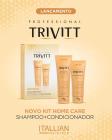 Kit Shampoo pós Quimica 250ml + Condicionador 200ml Trivitt Itallian