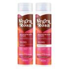 Kit Shampoo Reconstrução Tutano 300ml Negra Rosa + Condicionador 300ml Negra Rosa