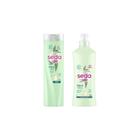 Kit Shampoo Seda 325ml+Creme Pentear 300ml Babosa Oleos