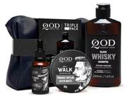 Kit Shampoo Whiskey + Pomada + Oleo De Barba Qod Triple Pack
