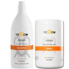 Kit Shampoo Yellow Repair 1.5 Litros e Máscara 1kg