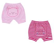 Kit Short Bebê Menina 2 Peças Rosa