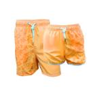 Kit Short Casal Liso Estampa 2 em 1 Combinadinho 2 Shorts um Feminino e um Masculino Viagem Praia Esportes Dia a Dia