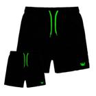 Kit Short Tactel Masculino Infantil Combinando Pai Filho Moda Praia