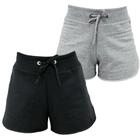 Kit Shorts Básico Moletom Com 2 Peças Shortinhos Leves Academia Verão