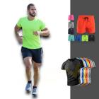 Kit Shorts Bermuda + Camiseta Corrida Fitness MASCULINA POLIAMIDA 282