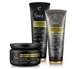 Kit Siàge Regeneração Pós Química Shampoo + Condicionador + Máscara - Eudora