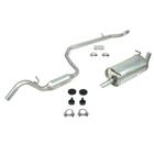 Kit Silencioso Central + Traseiro Ford Ka 1.6 8v 1999 a 2002