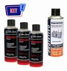 Kit Silicone+protetivo Spray Molde Injeção Plástica Kit 12 Latas